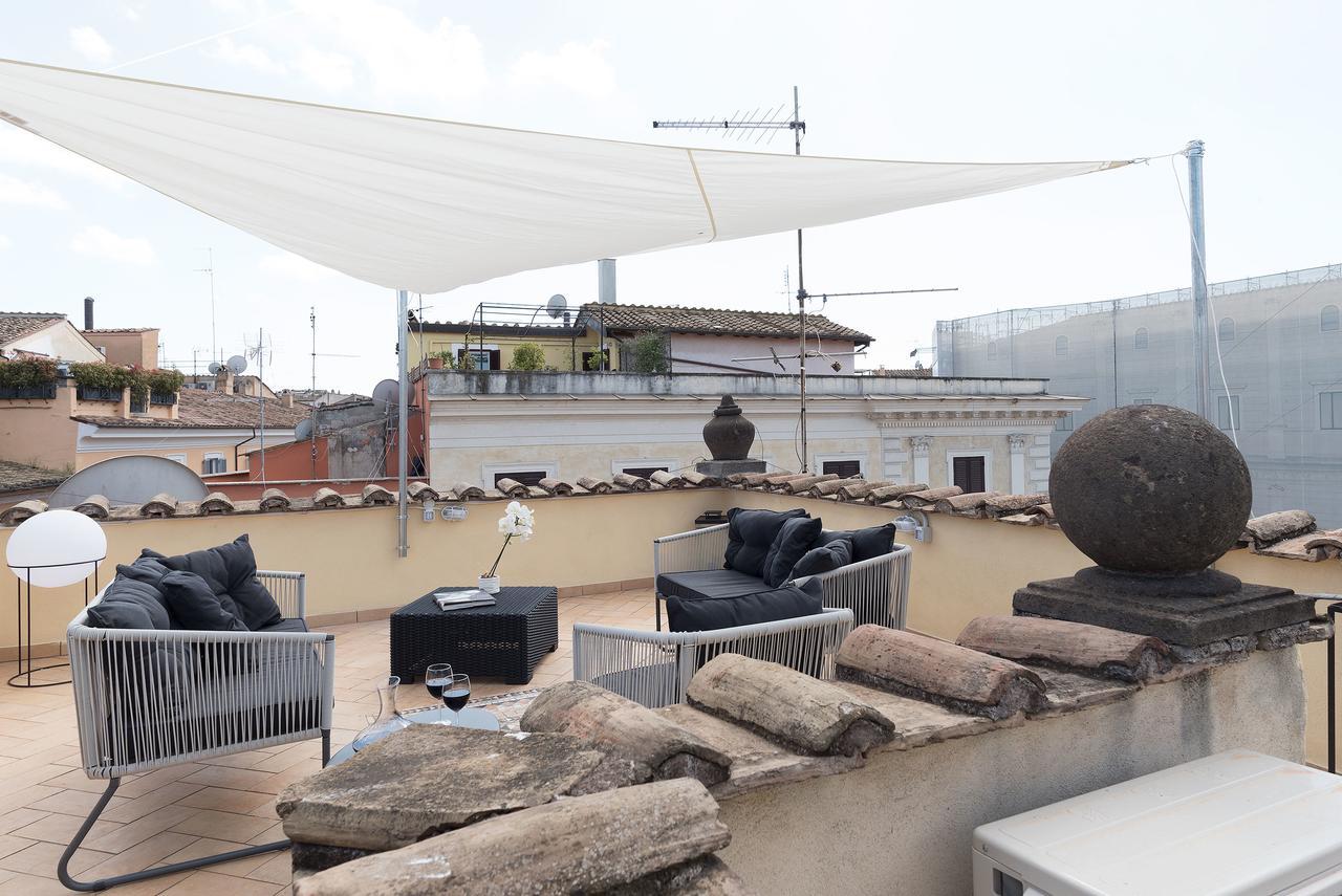 Cs Campo De'Fiori - Navona Amazing Terrace Apartment Rom Exterior foto