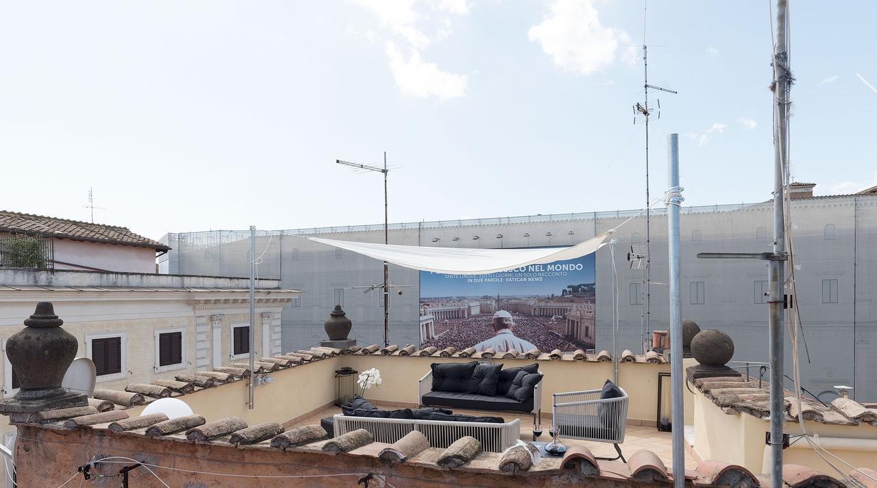 Cs Campo De'Fiori - Navona Amazing Terrace Apartment Rom Exterior foto