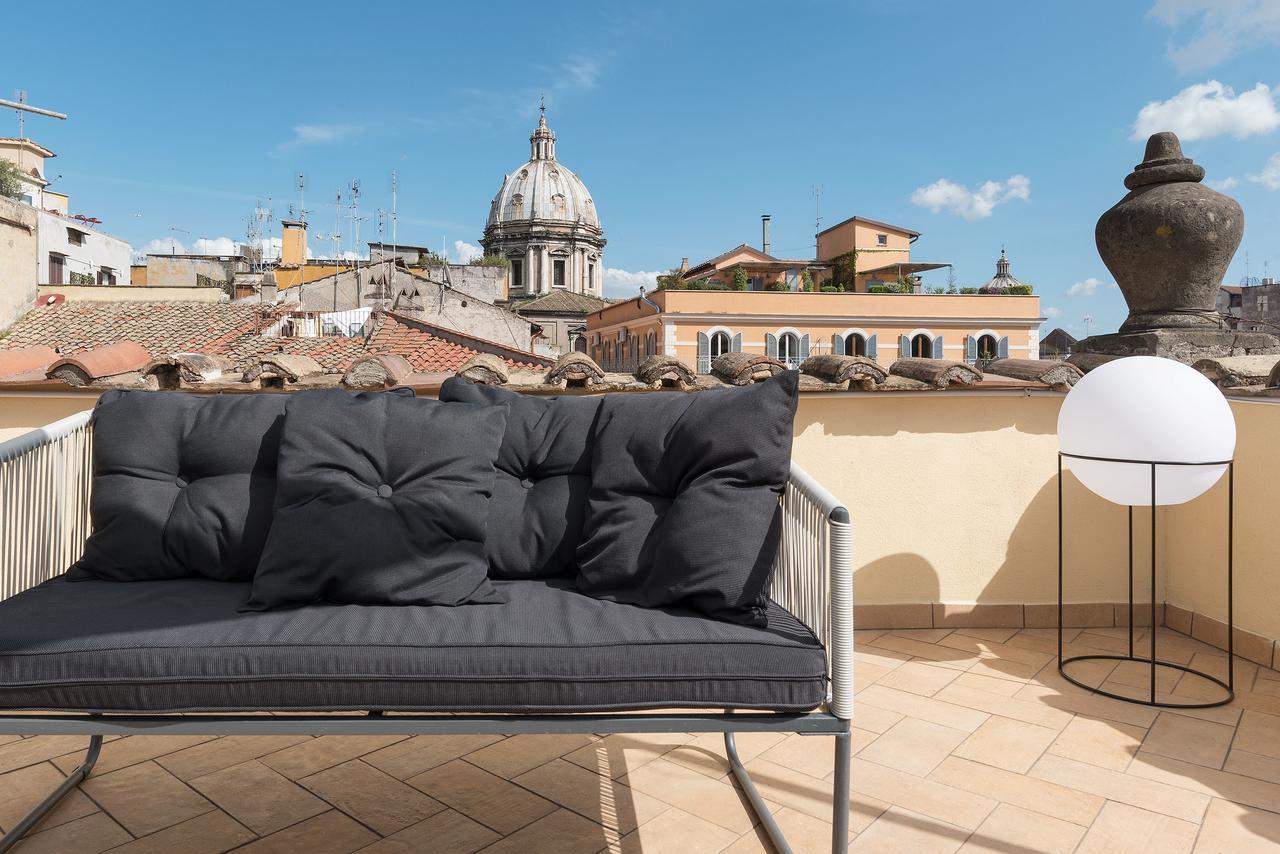 Cs Campo De'Fiori - Navona Amazing Terrace Apartment Rom Exterior foto